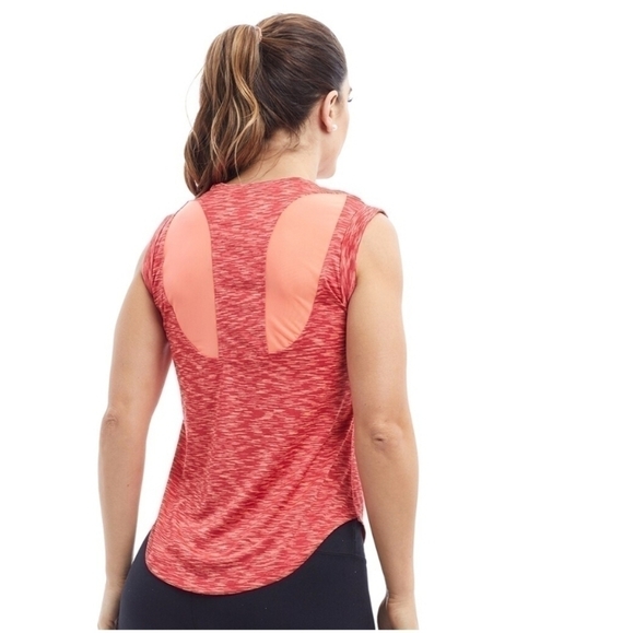 Marika Tangerine Orange Yoga Workout Tank Top - Picture 3 of 6